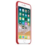 Apple iPhone 8 Plus/7 Plus silikoninis Red dėklas