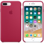 Apple iPhone 8 Plus/7 Plus silikoninis Rose Red dėklas