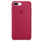 Apple iPhone 8 Plus/7 Plus silikoninis Rose Red dėklas