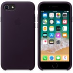 Apple iPhone 8/7 odinis Dark Aubergine dėklas