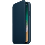 Apple iPhone X odinis Folio Cosmos Blue dėklas