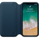Apple iPhone X odinis Folio Cosmos Blue dėklas