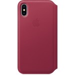 Apple iPhone X odinis Folio Berry dėklas