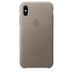 Apple iPhone X odinis Taupe dėklas