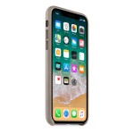 Apple iPhone X odinis Taupe dėklas