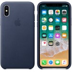 Apple iPhone X odinis Midnight Blue dėklas