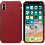 Apple iPhone X odinis Red dėklas