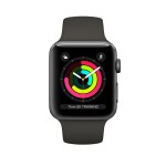 Watch Series 3 42mm Space Gray Aluminum Case with Gray Sport Band