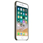 Apple iPhone 8 Plus/7 Plus silikoninis Dark Olive dėklas