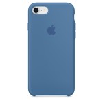 Apple iPhone 8/7 silikoninis Denim Blue dėklas