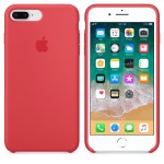 Apple iPhone 8 Plus/7 Plus silikoninis Red Raspberry dėklas