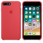 Apple iPhone 8 Plus/7 Plus silikoninis Red Raspberry dėklas