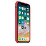 Apple iPhone X silikoninis Red Raspberry dėklas