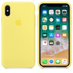 Apple iPhone X silikoninis Lemonade dėklas