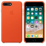 Apple iPhone 8 Plus/7 Plus odinis Bright Orange dėklas