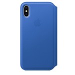 Apple iPhone X odinis Folio Electric Blue dėklas