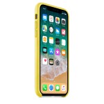 Apple iPhone X odinis Spring Yellow dėklas