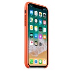 Apple iPhone X odinis Bright Orange dėklas