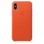 Apple iPhone X odinis Bright Orange dėklas