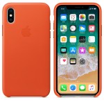 Apple iPhone X odinis Bright Orange dėklas