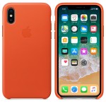 Apple iPhone X odinis Bright Orange dėklas