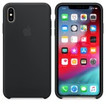 Apple iPhone XS Max silikoninis Black dėklas