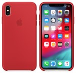 Apple iPhone XS Max silikoninis Red dėklas