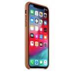 Apple iPhone XS/X odinis Saddle Brown dėklas
