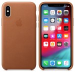 Apple iPhone XS/X odinis Saddle Brown dėklas