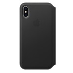 Apple iPhone XS/X odinis Folio Black dėklas