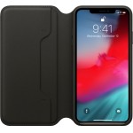 Apple iPhone XS Max odinis Folio Black dėklas