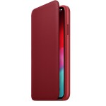 Apple iPhone XS Max odinis Folio Red dėklas