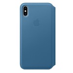 Apple iPhone XS Max odinis Folio Cape Cod Blue dėklas
