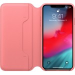 Apple iPhone XS Max odinis Folio Peony Pink dėklas