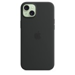 iPhone 15 Plus Silicone Case with MagSafe - Black