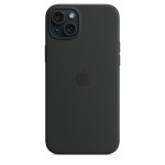 iPhone 15 Plus Silicone Case with MagSafe - Black