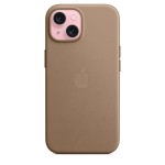iPhone 15 FineWoven Case with MagSafe - Taupe