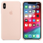 Apple iPhone XS Max silikoninis Pink Sand dėklas