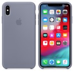 Apple iPhone XS Max silikoninis Lavender Gray dėklas