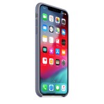 Apple iPhone XS Max silikoninis Lavender Gray dėklas