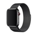 44mm Space Black Milanese Loop