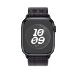 45mm Black/Blue Nike Sport Loop