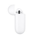 Apple AirPods bevielės ausinės su įkrovimo dėklu (2 karta) (išpakuotos)