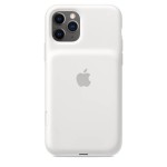 Apple iPhone 11 Pro Max Smart Battery dėklas - White