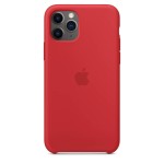 Apple iPhone 11 Pro Max silikoninis Red dėklas