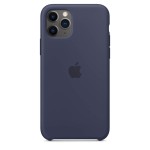 Apple iPhone 11 Pro Max silikoninis Midnight Blue dėklas