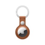 Apple AirTag odinis Saddle Brown raktų pakabukas