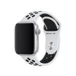 40mm Pure Platinum/Black Nike Sport Band