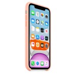 Apple iPhone 11 silikoninis Grapefruit dėklas