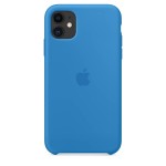 Apple iPhone 11 silikoninis Surf Blue dėklas